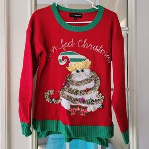 "Purr...fect Christmas" Sweater